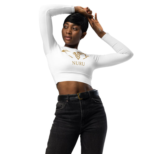 NURU GOLDEN LIGHT RITUAL CROP TOP - Glow By Hellen