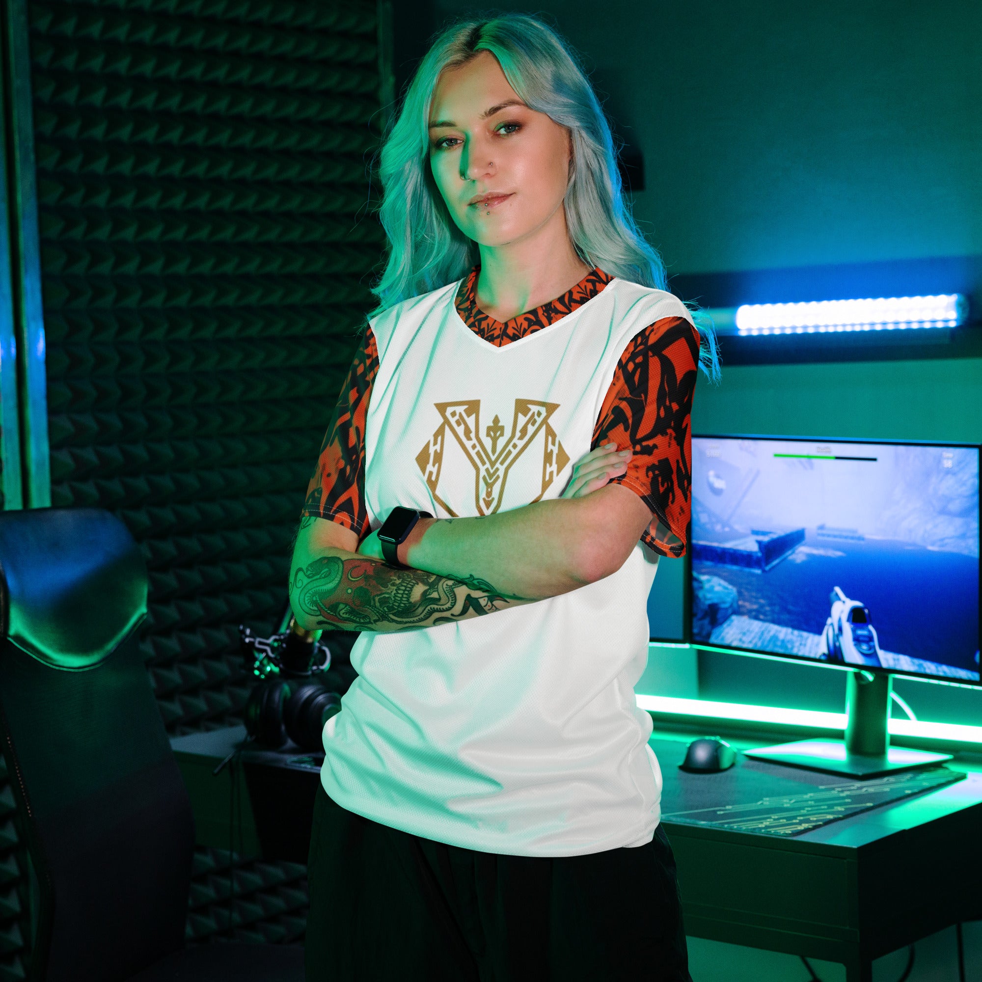 NURU WOMEN'S SPORTS JERSEY - Glow By Hellen