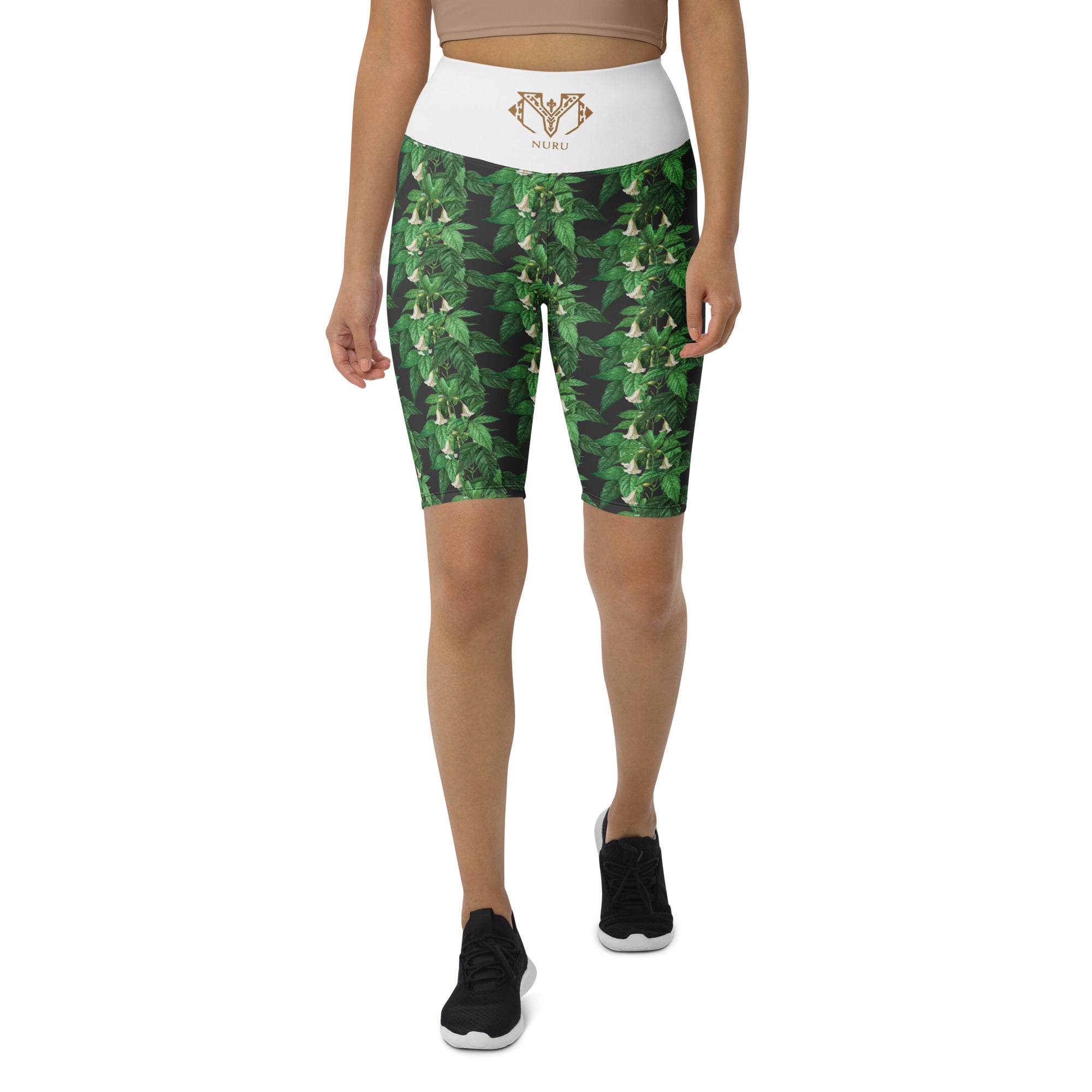 NURU LILY ECLIPSE BIKER SHORTS - Glow By Hellen Main image