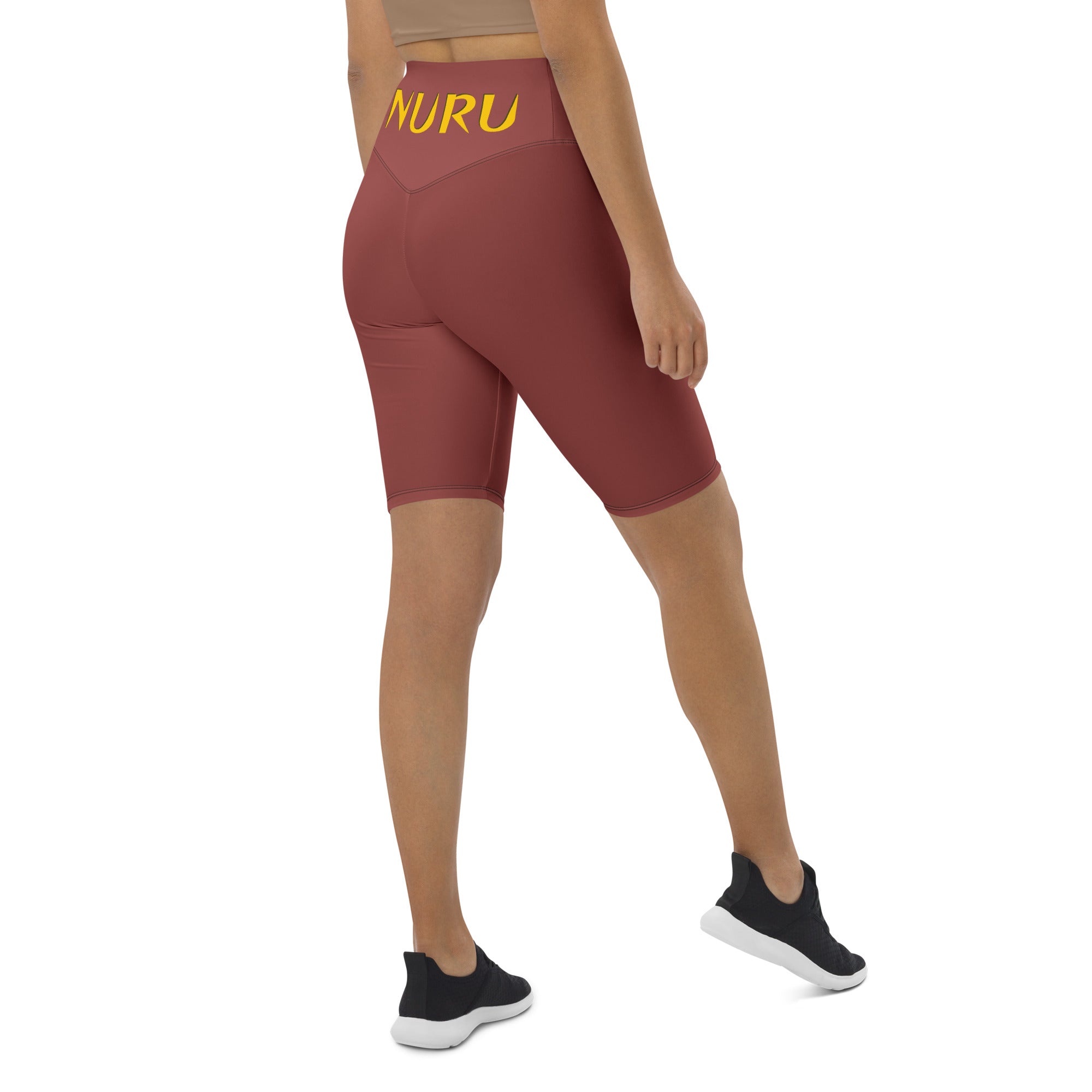 NURU TERRACOTTA BIKER SHORTS Secondary image