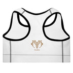 NURU SACRED WHITE SPORTS BRA - Glow By Hellen