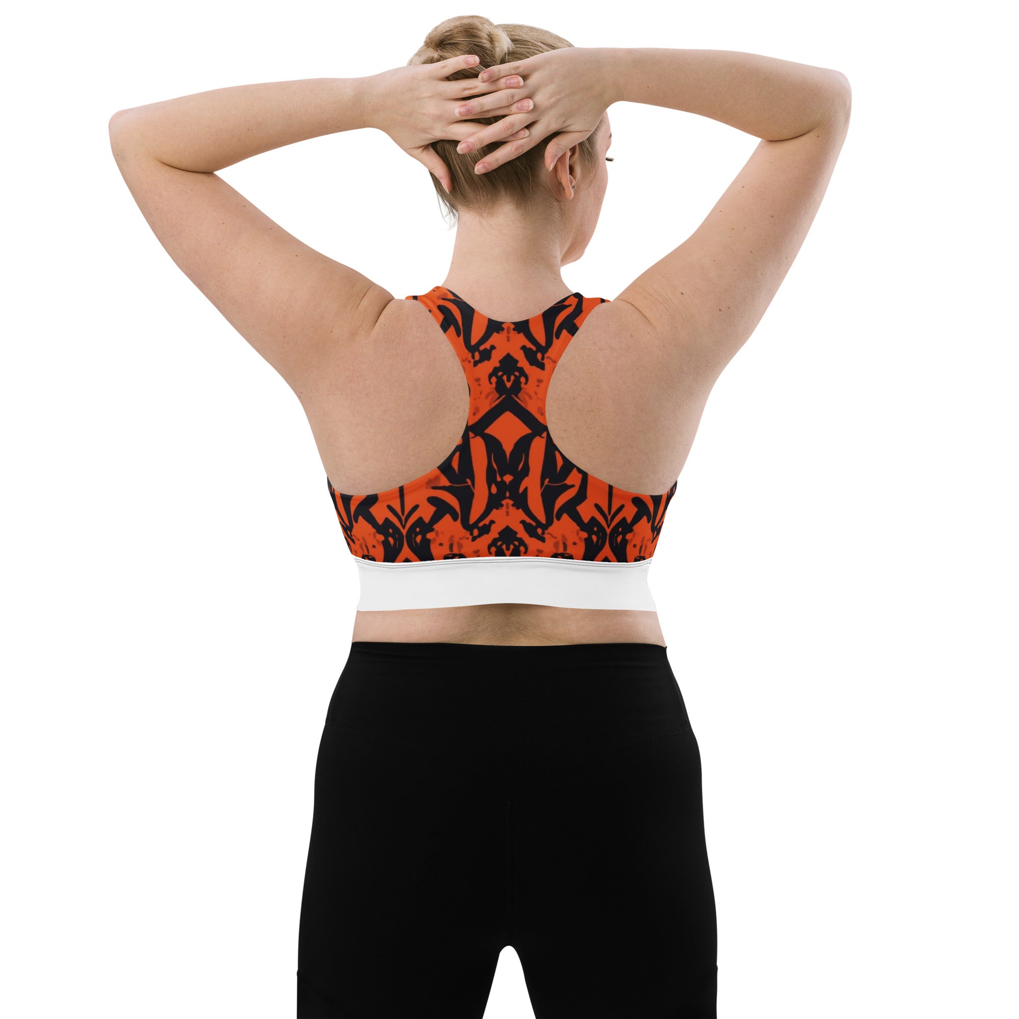 NURU SHUKA LONGLINE SPORTS BRA - Glow By Hellen