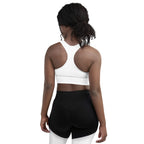 MWANGA CLASSIC LOGO SPORTS BRA - Glow By Hellen