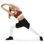 NURU SHUKA LONGLINE SPORTS BRA - Glow By Hellen