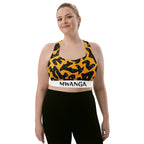 MWANGA WA JUA LONGLINE SPORTS BRA - Glow By Hellen