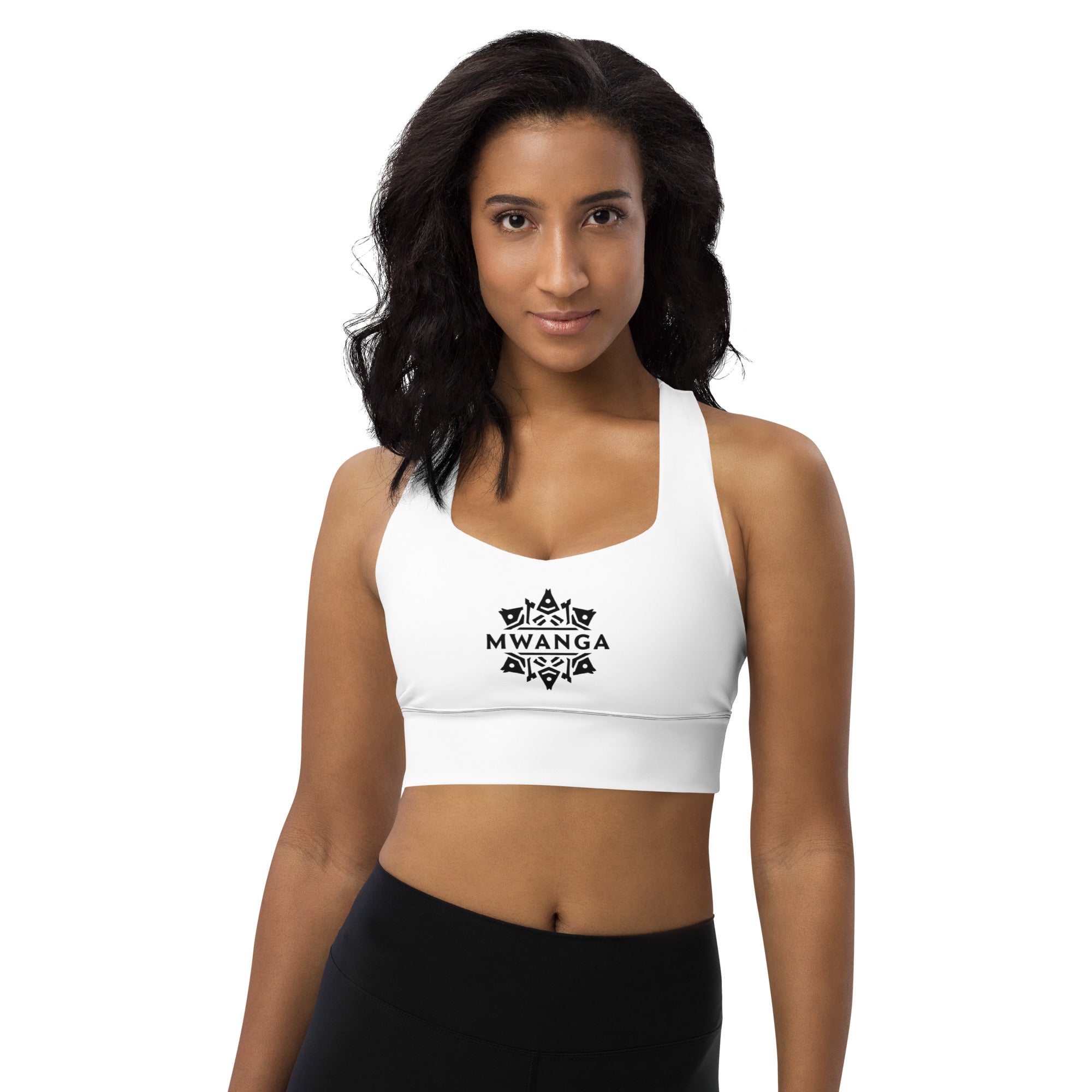 MWANGA CLASSIC LOGO SPORTS BRA - Glow By Hellen Main image