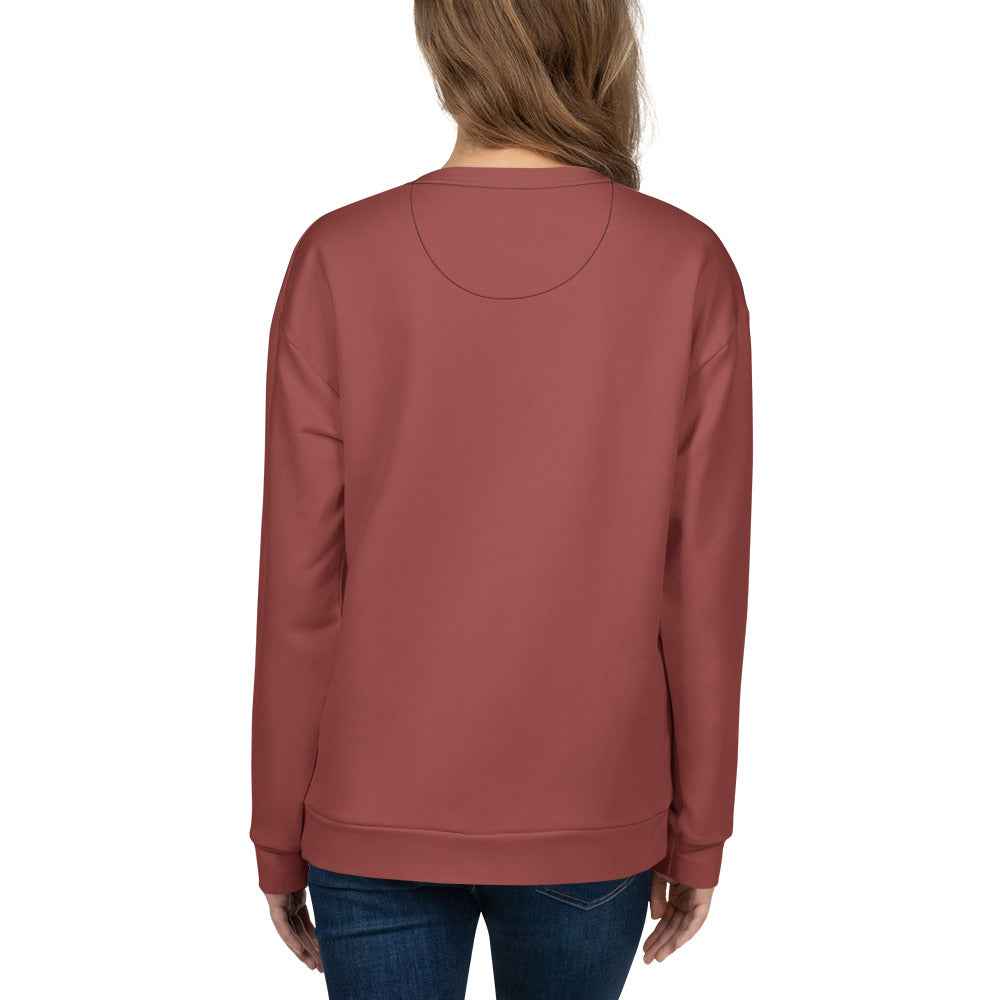 NURU TERRACOTTA UNISEX SWEATSHIRT Secondary image