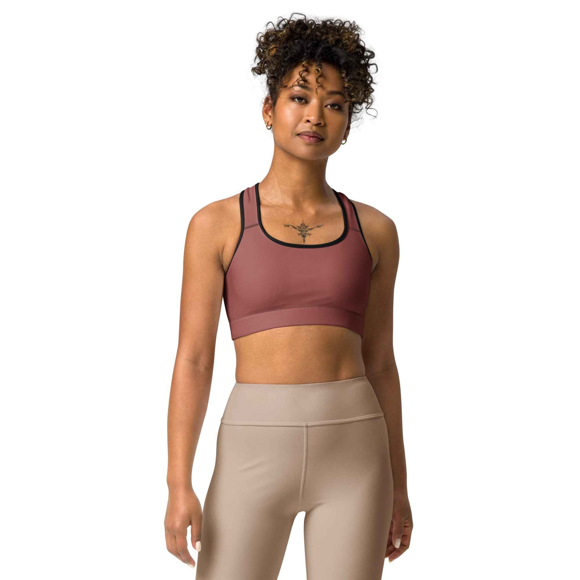 NURU TERRACOTTA SPORTS BRA Secondary image