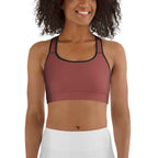 NURU TERRACOTTA SPORTS BRA