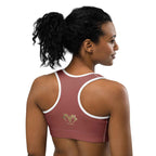 NURU TERRACOTTA SPORTS BRA