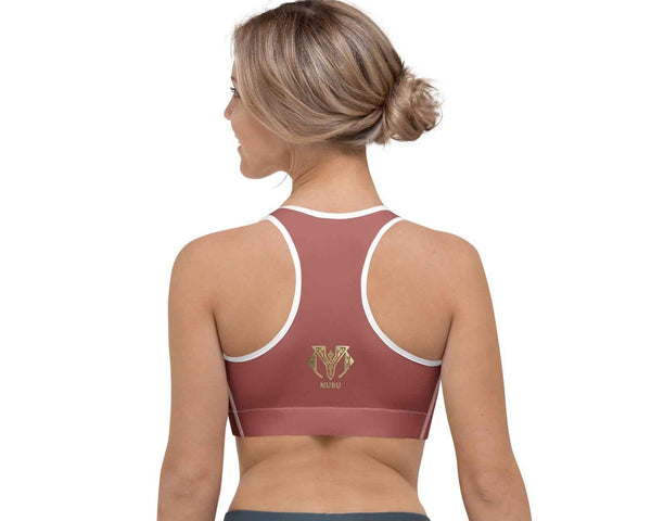 NURU TERRACOTTA SPORTS BRA
