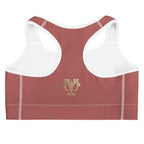 NURU TERRACOTTA SPORTS BRA