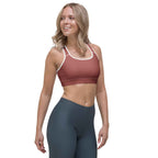 NURU TERRACOTTA SPORTS BRA