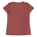 NURU TERRACOTTA SPORTS MESH T-SHIRT