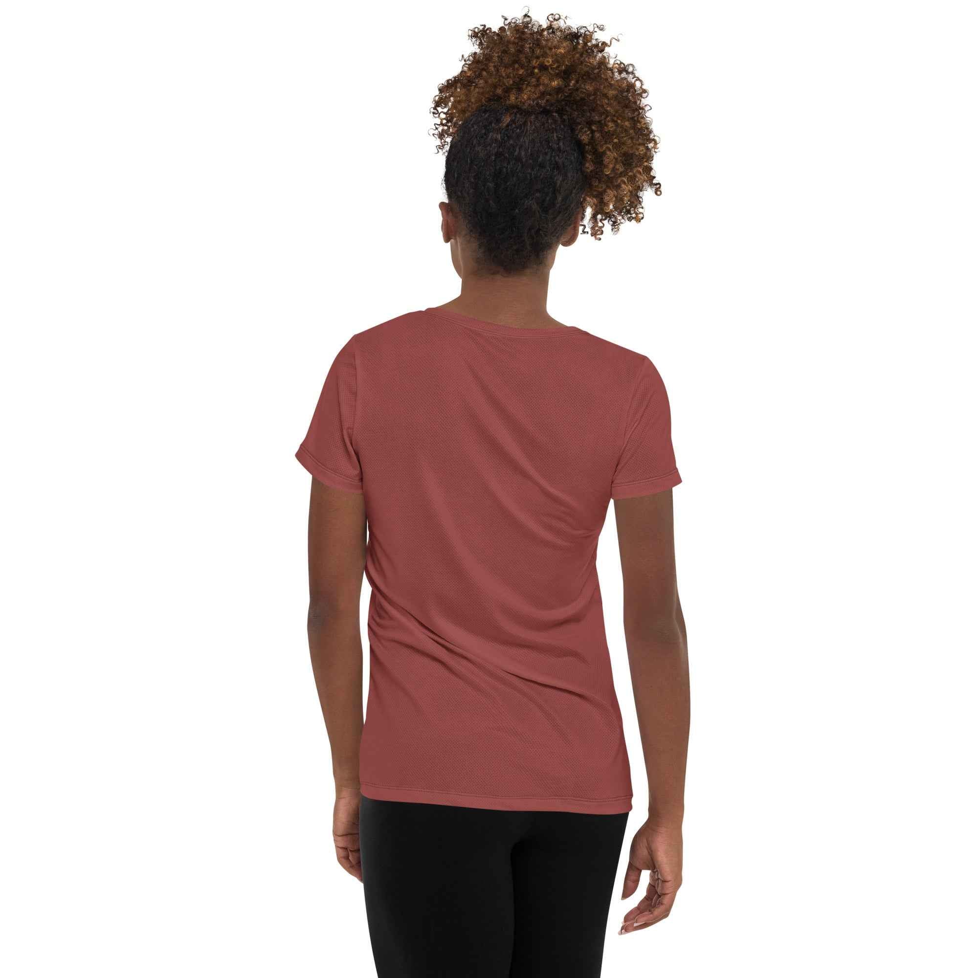 NURU TERRACOTTA SPORTS MESH T-SHIRT