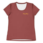 NURU TERRACOTTA SPORTS MESH T-SHIRT