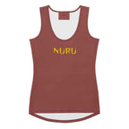 NURU TERRACOTTA BODY-HUGGING TANK TOP
