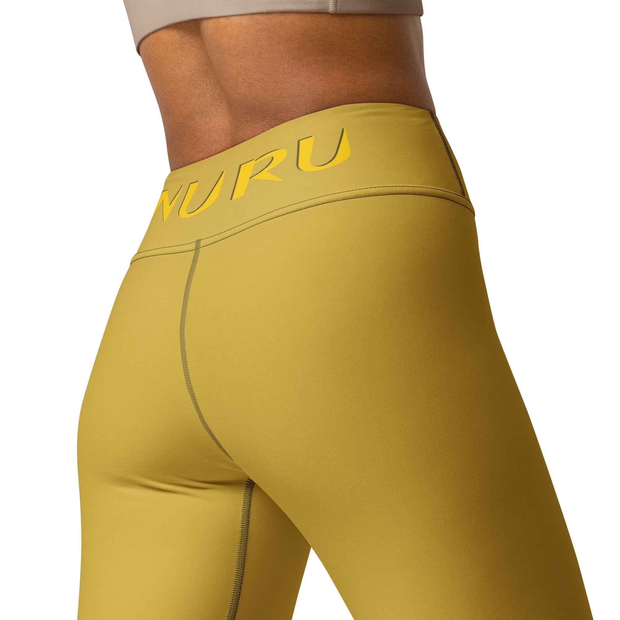NURU ROYAL GOLD YOGA LEGGINGS