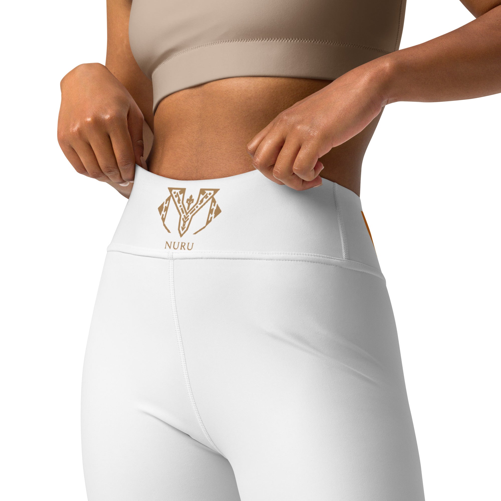 NURU WHITE RITUAL LEGGINGS - Glow By Hellen