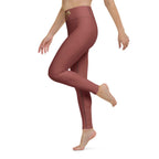 NURU TERRACOTTA YOGA LEGGINGS