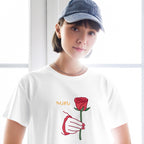 ROSE RITUAL COTTON CROP TOP - Glow By Hellen