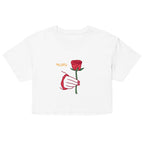 ROSE RITUAL COTTON CROP TOP - Glow By Hellen
