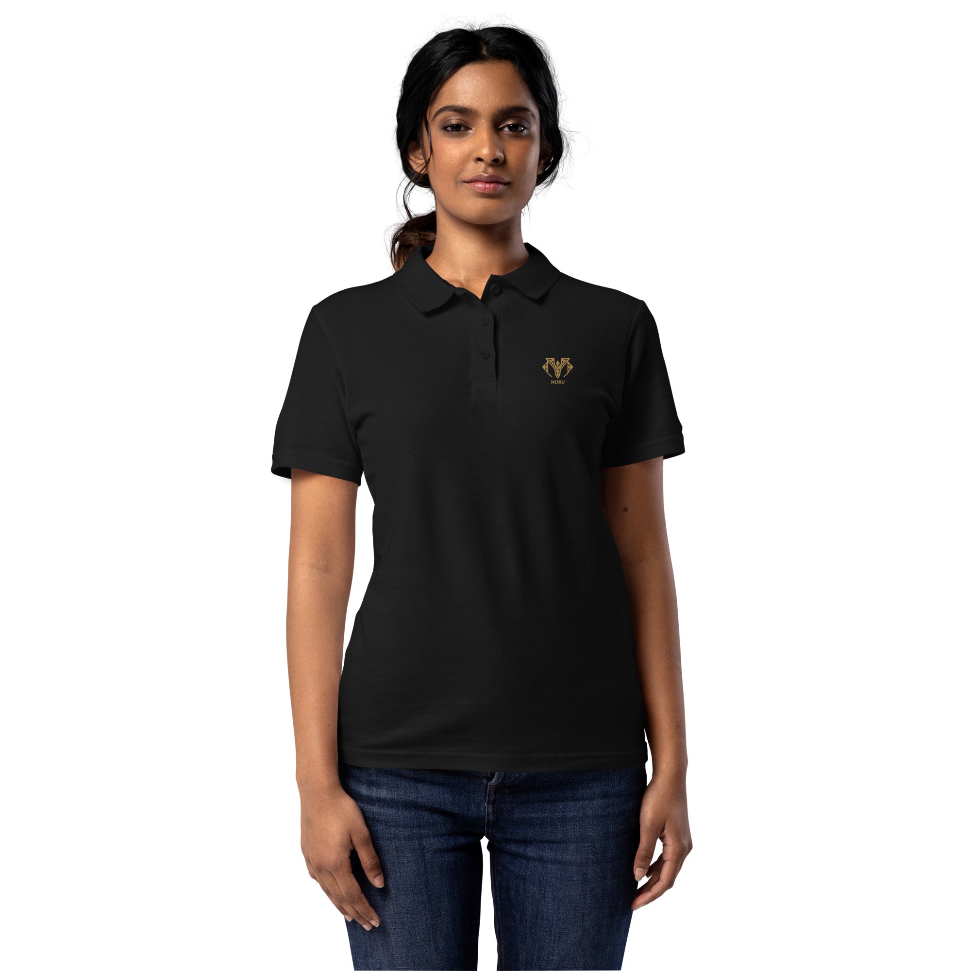 NURU WOMEN’S POLO SHIRT - Glow By Hellen Main image